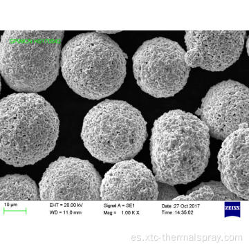 Polvo de pulverización térmica de carburo de tungsteno WC-9Co-5Cr-1Ni 15-45um